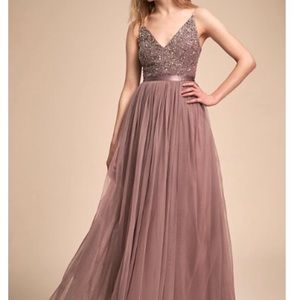 Bhldn Avery dress sz 6 (violet grey)